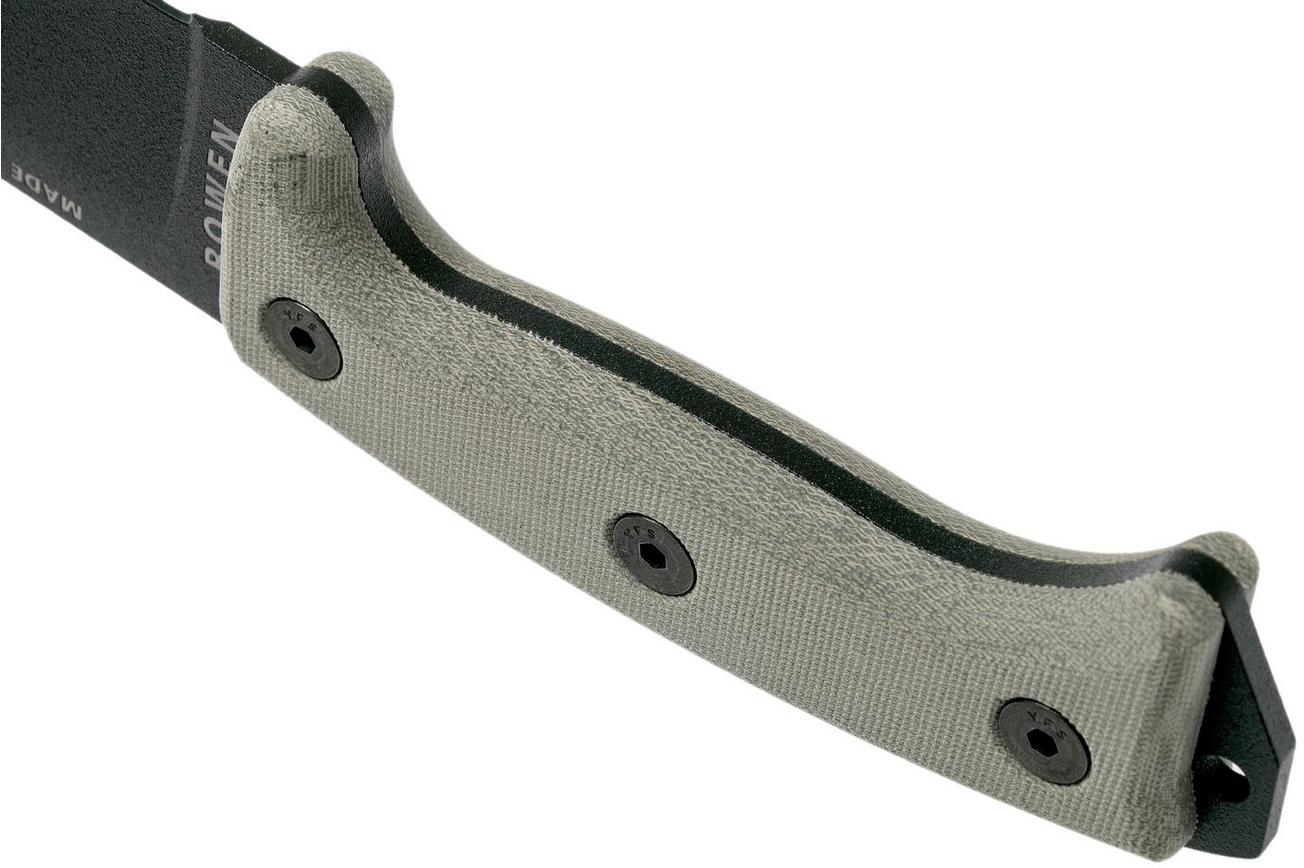 ESEE Junglas Black survivalmes kydex schede   MOLLE-back