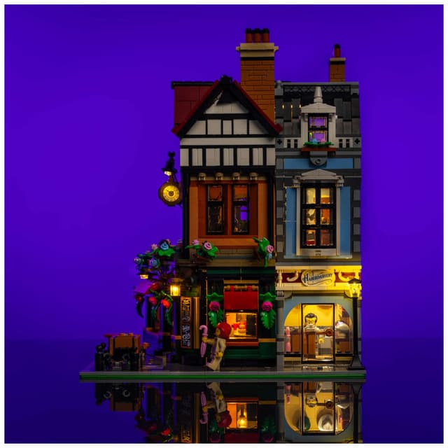 Light My Bricks™ Tudor Corner lyskit