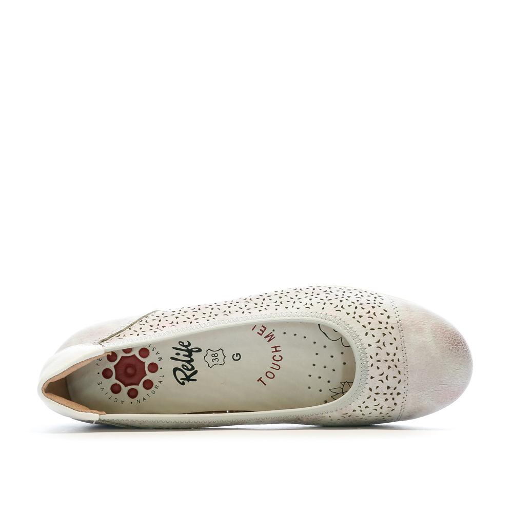 Relife Ballerines Gris/Rose Femme RELIFE Hygeno