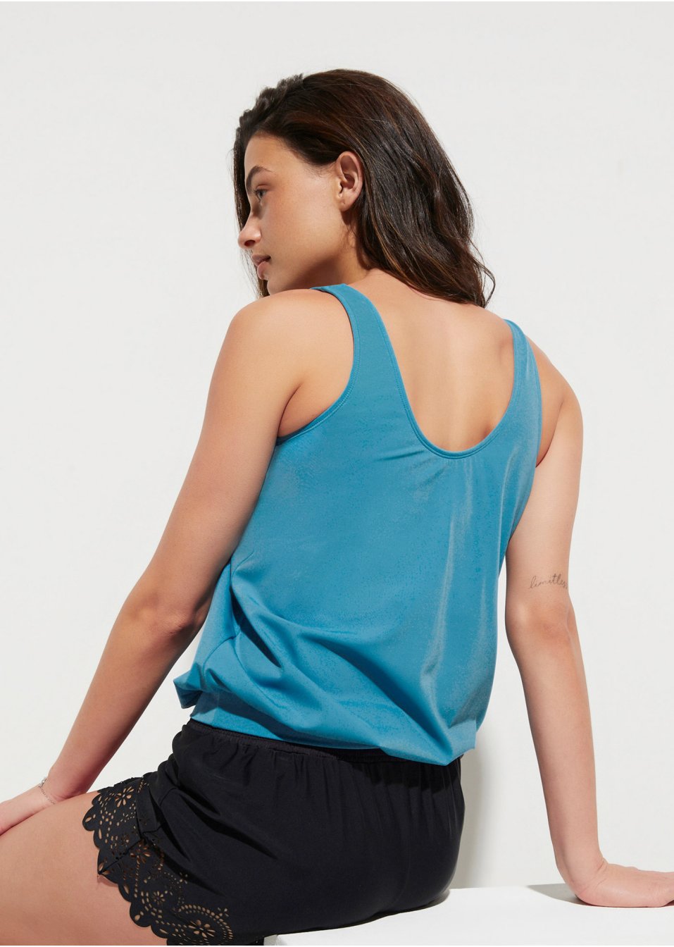 Haut de tankini avec polyamide recyclé