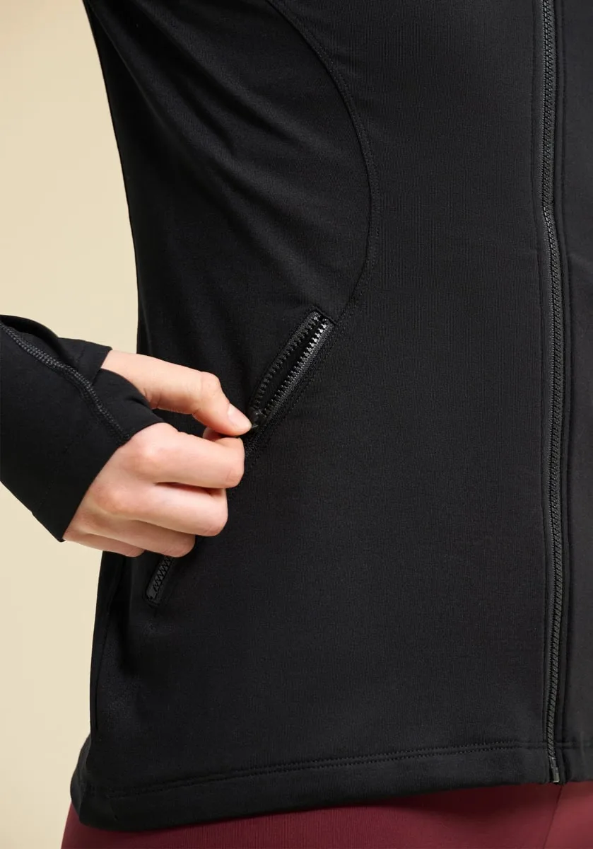 Casall Refine Training Jacket Black