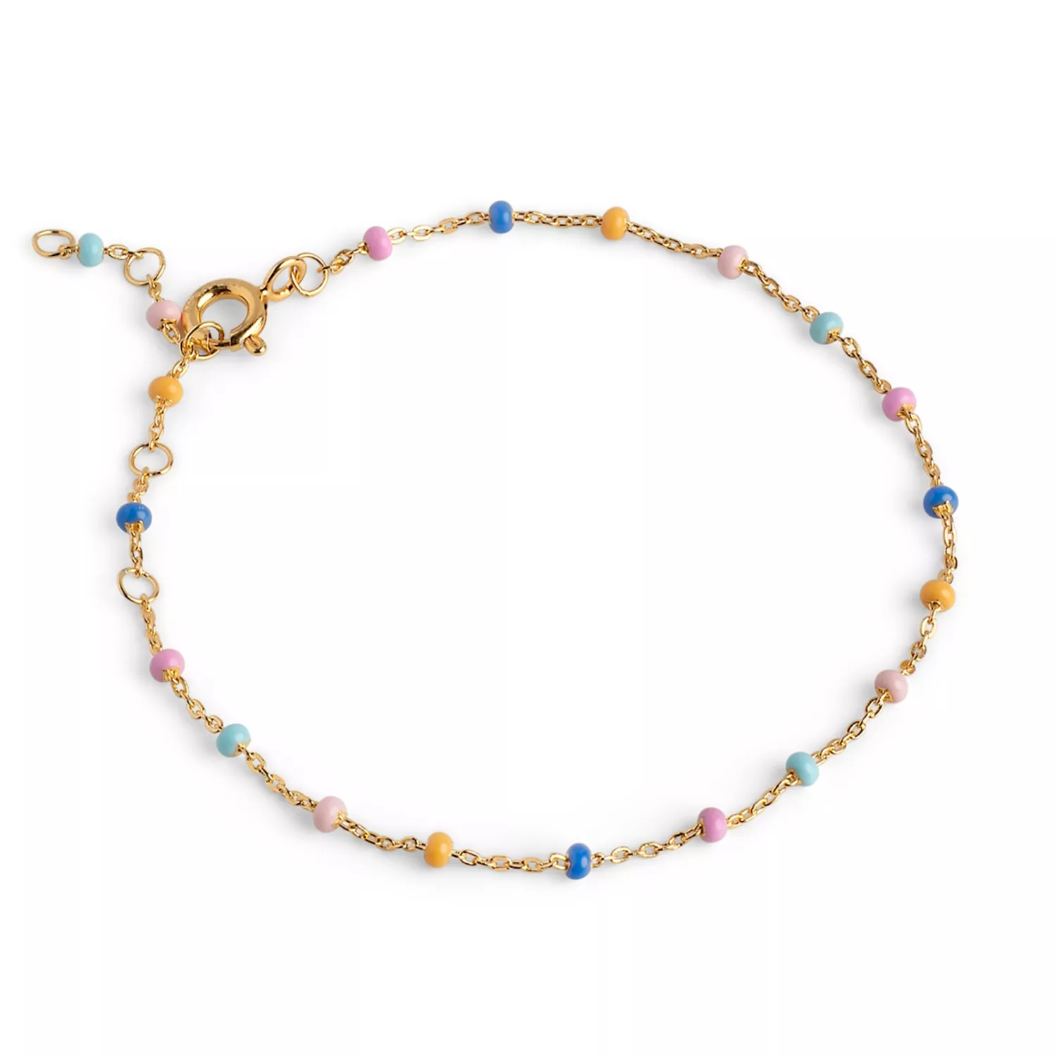 Enamel Lola Lolly Armbånd 18 kt. Forgyldt Sølv B66G_2-1
