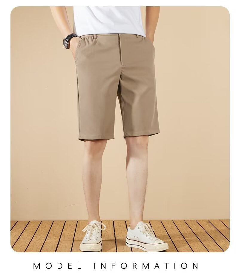 Antaeus - Mid Rise Plain Shorts