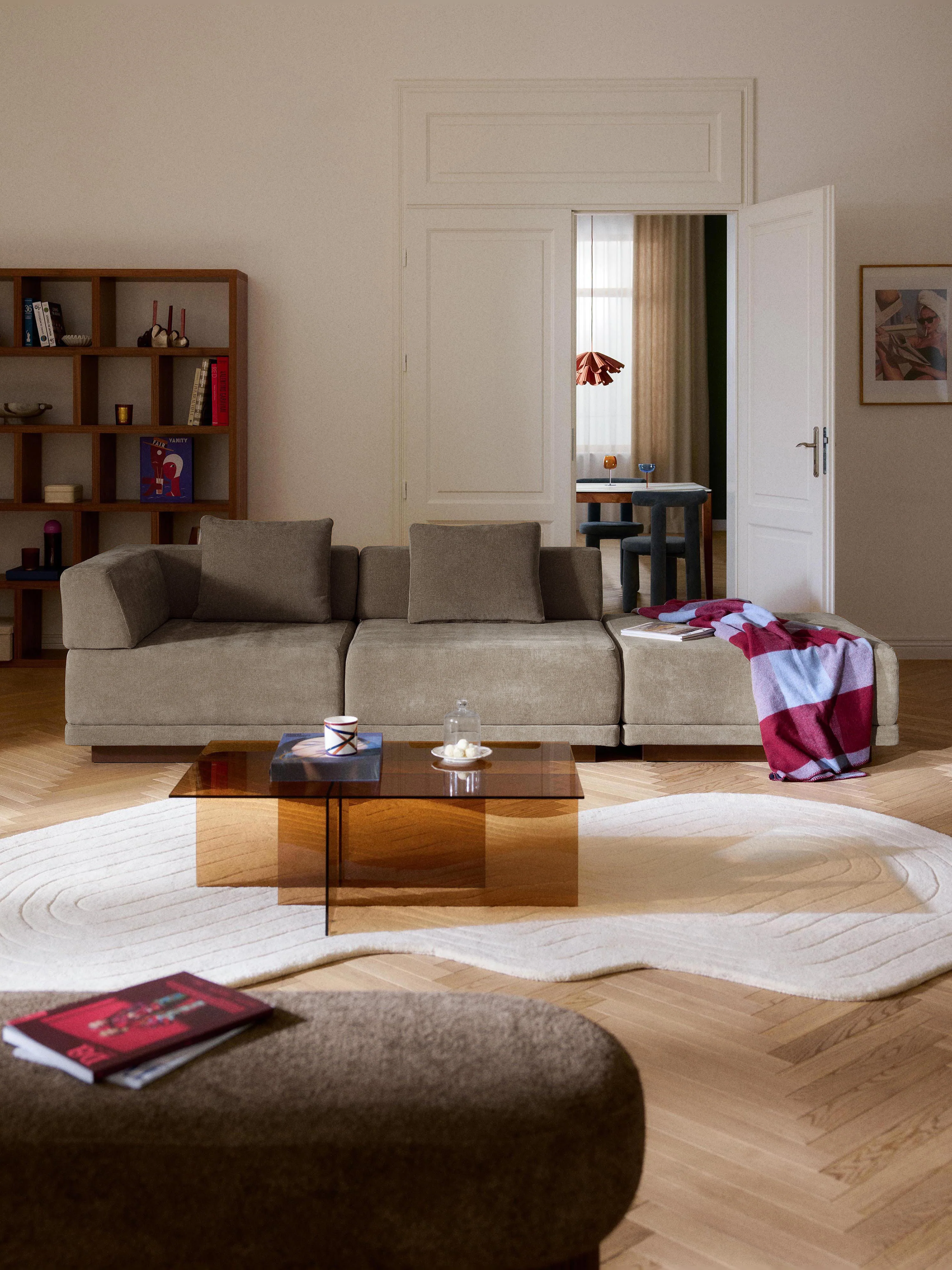 Modulaire bank Colin (4-zits) met ottoman