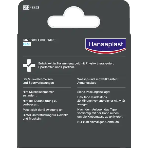 Kinesiologie Tape blau