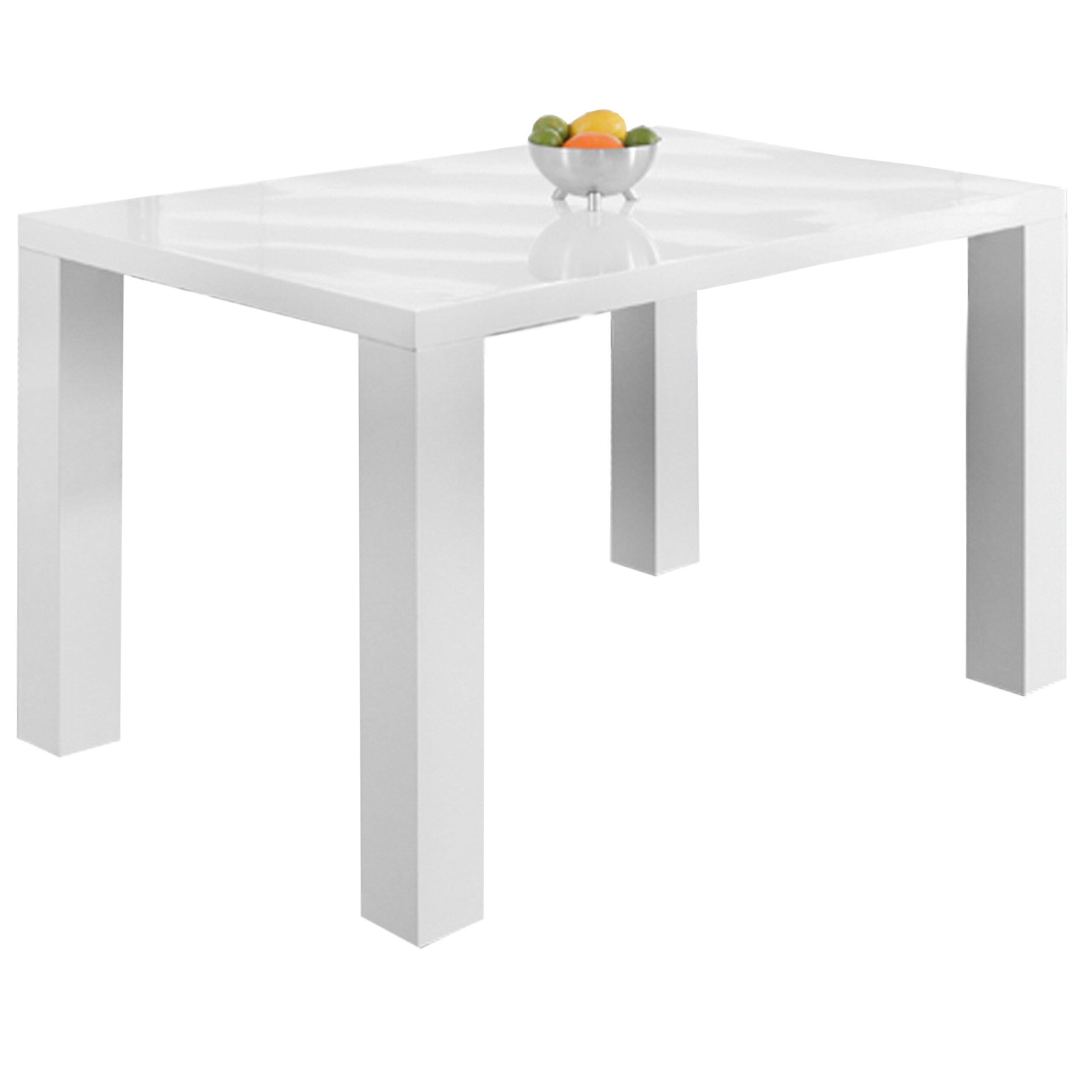 Esstisch 120x80x76 cm weiß Esszimmertisch Küchentisch Tisch Holztisch