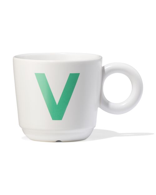 mug 280ml lettre V