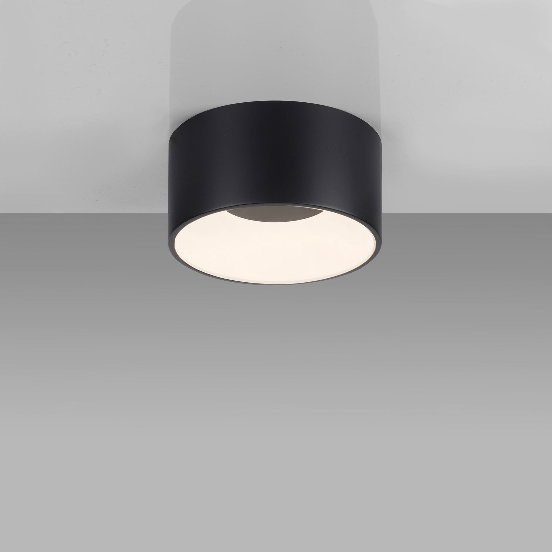 JUST LIGHT LED Deckenlampe TANIKA 16 cm schwarz