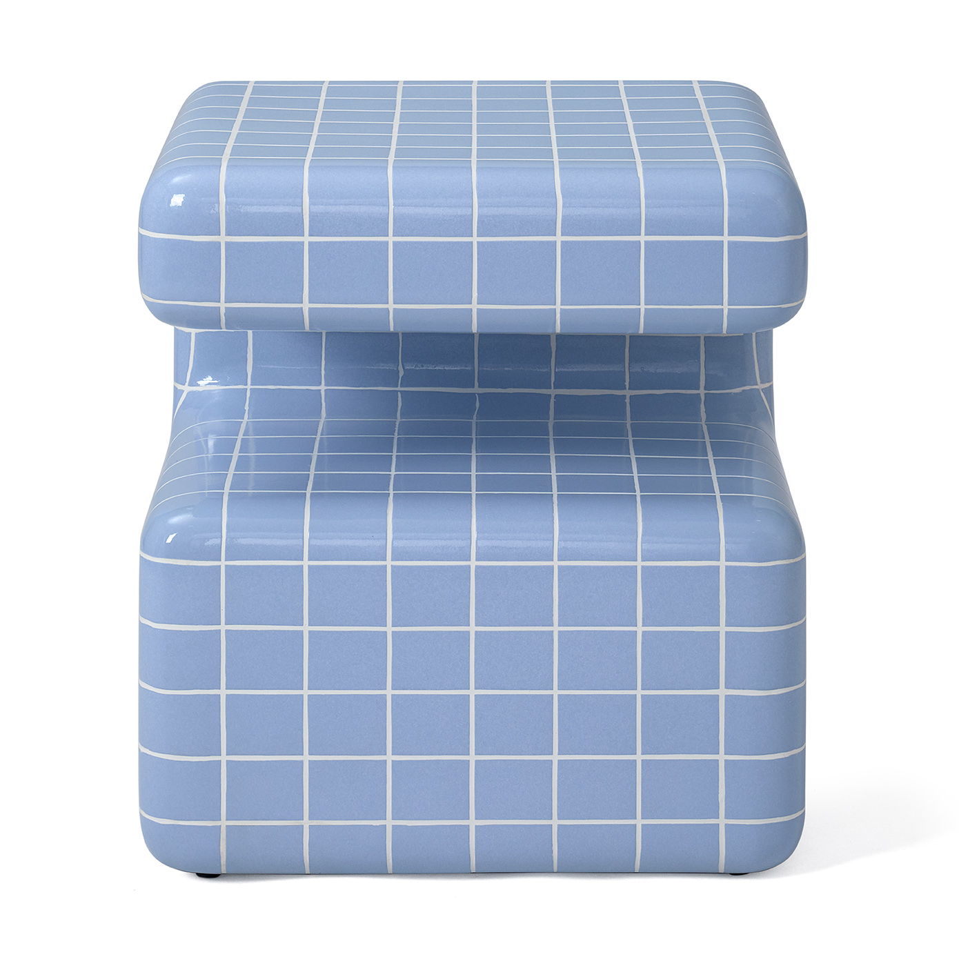 Bijzettafel Takamu Grid cashmere
