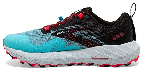 Chaussures Trail Brooks Cascadia 17 Bleu Rose Femme