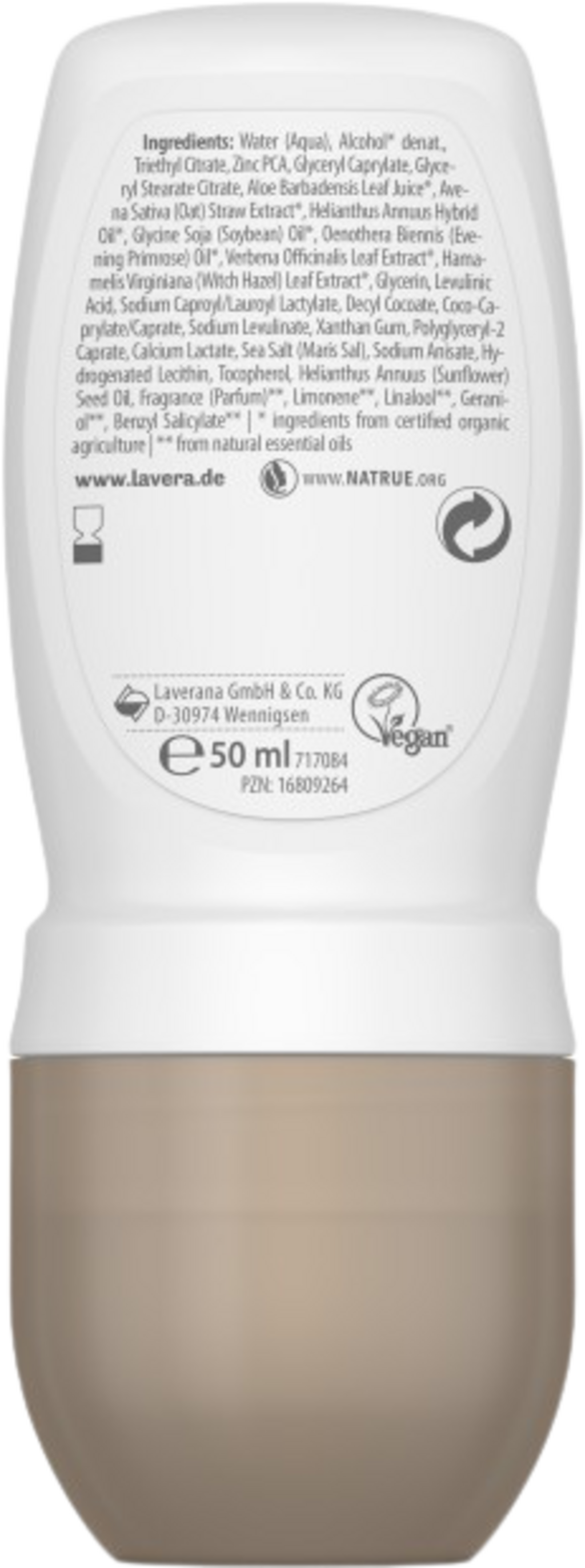 lavera  Deo Roll-on NATURAL & MILD, 50 ml