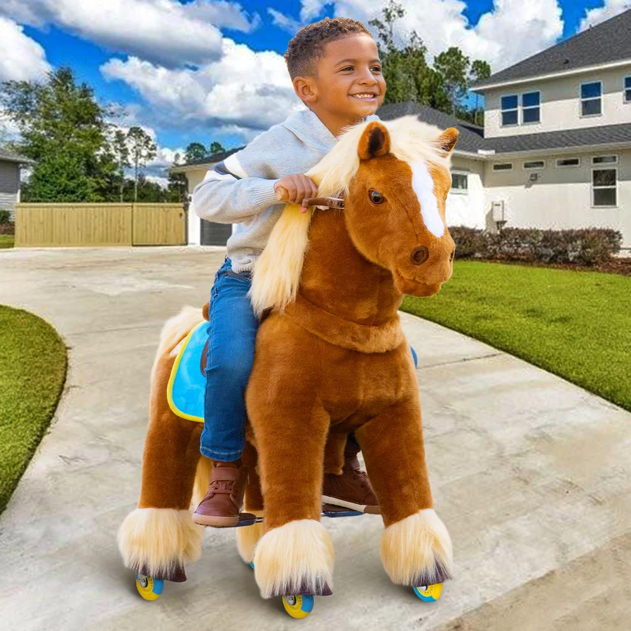 PonyCycle® Brown Horse - groß