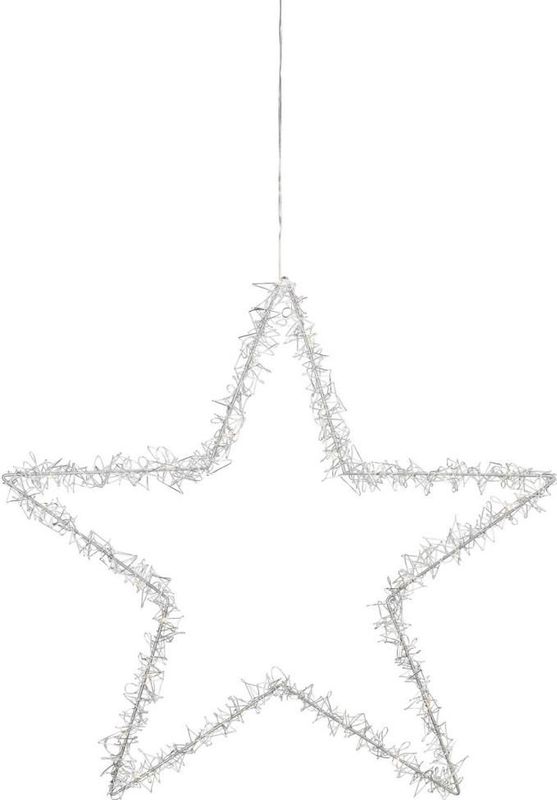 Kerstverlichting - LED Ster - 60 cm - Timerfunctie - 3 m Kabel met Schakelaar