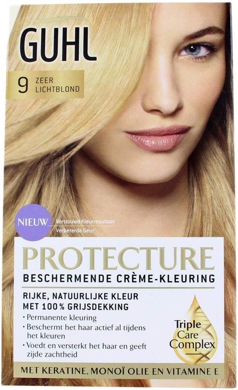 Guhl Beschermende Cremekleuring 9 Zeer Lichtblond
