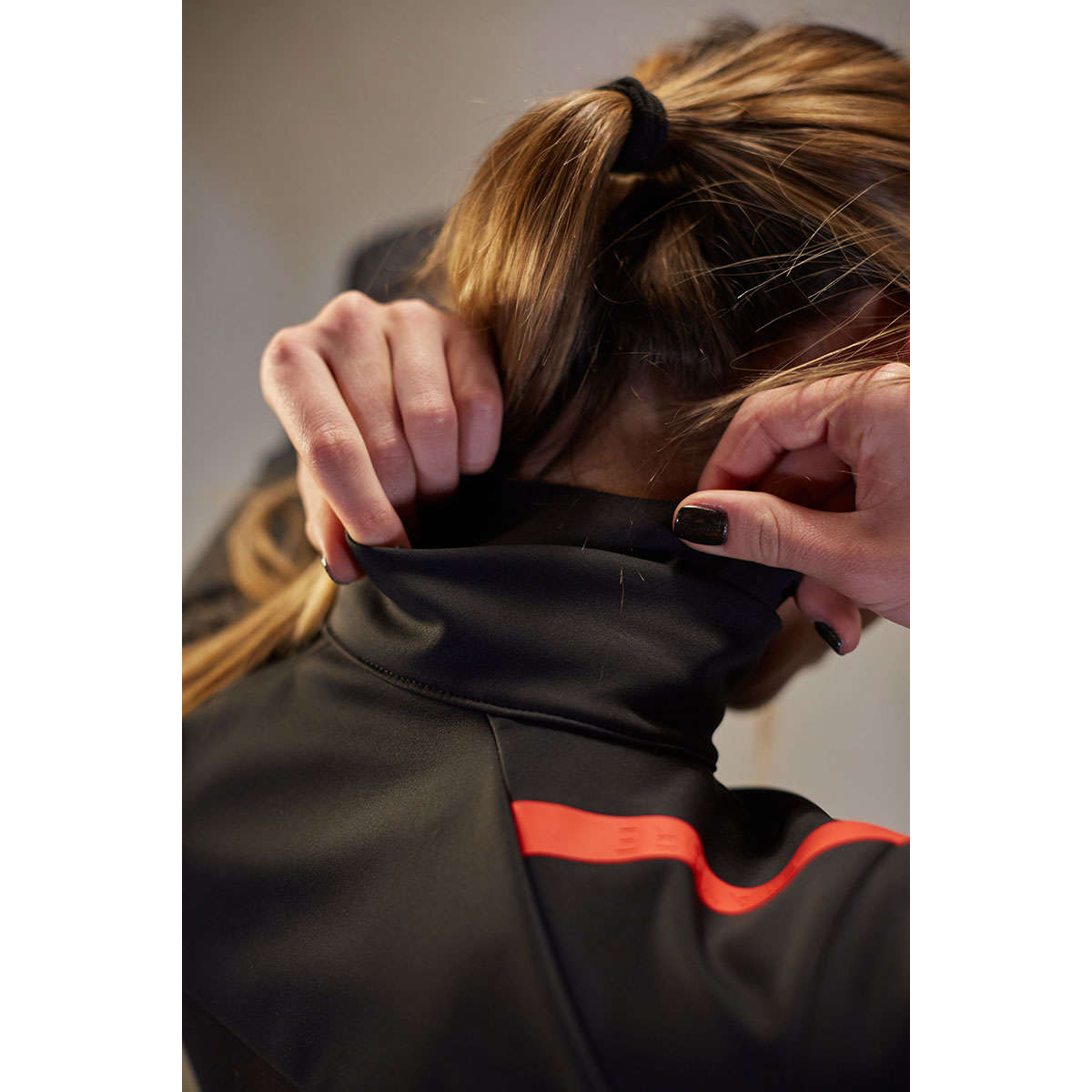 Sportful Fiandre Medium Fietsjack Zwart/Rood Dames