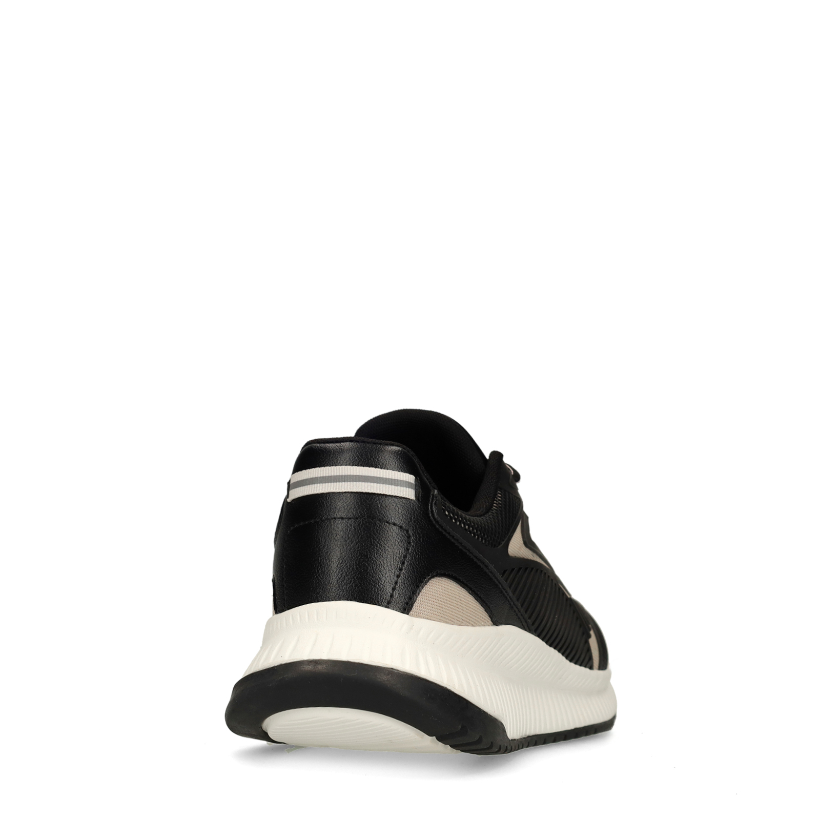 Beige leren sneakers