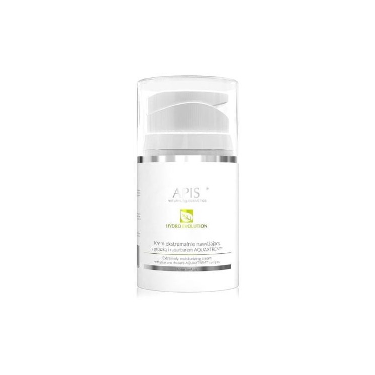 Apis Hydro Evolution extreem hydraterende gezichtscrème met peer en rabarber AQUAXTREME™ 50 ml