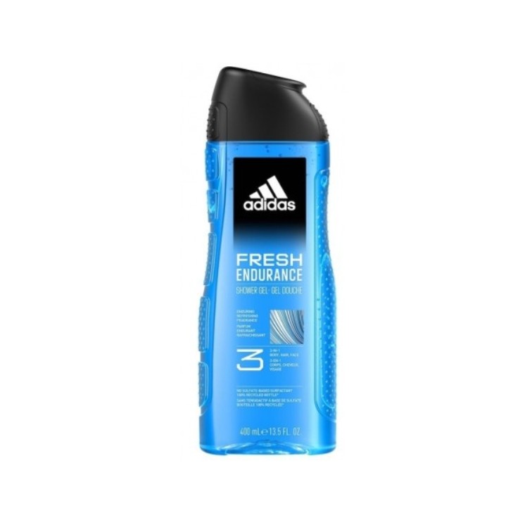 Adidas Duschgel für Männer 3in1 Fresh Endurance 400 ml