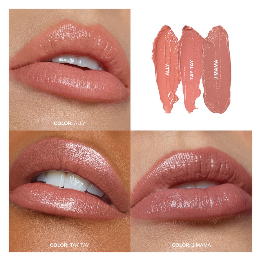Nudestix Nude Natural Lips Founders Mini Lip Kit 3pcs