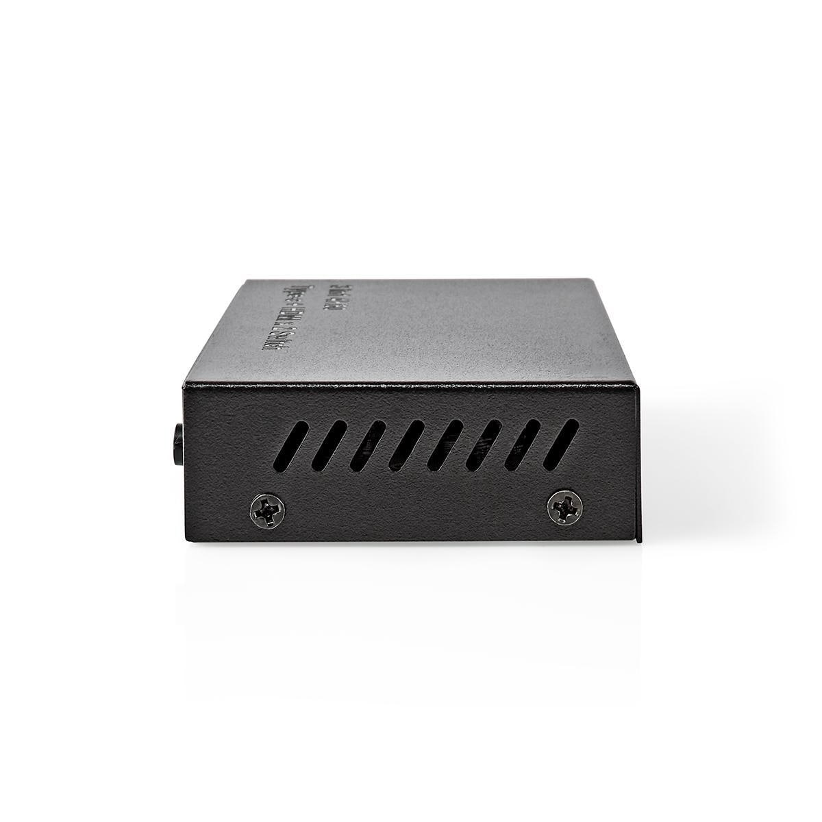 Nedis HDMI ™ Switch | 3-Port port(s) | 1x USB-C™ / 2x HDMI™ Inngang | 1x HDMI ™ -utgang | 4K@60Hz | 18.0 Gbps | Metall | Antrasitt