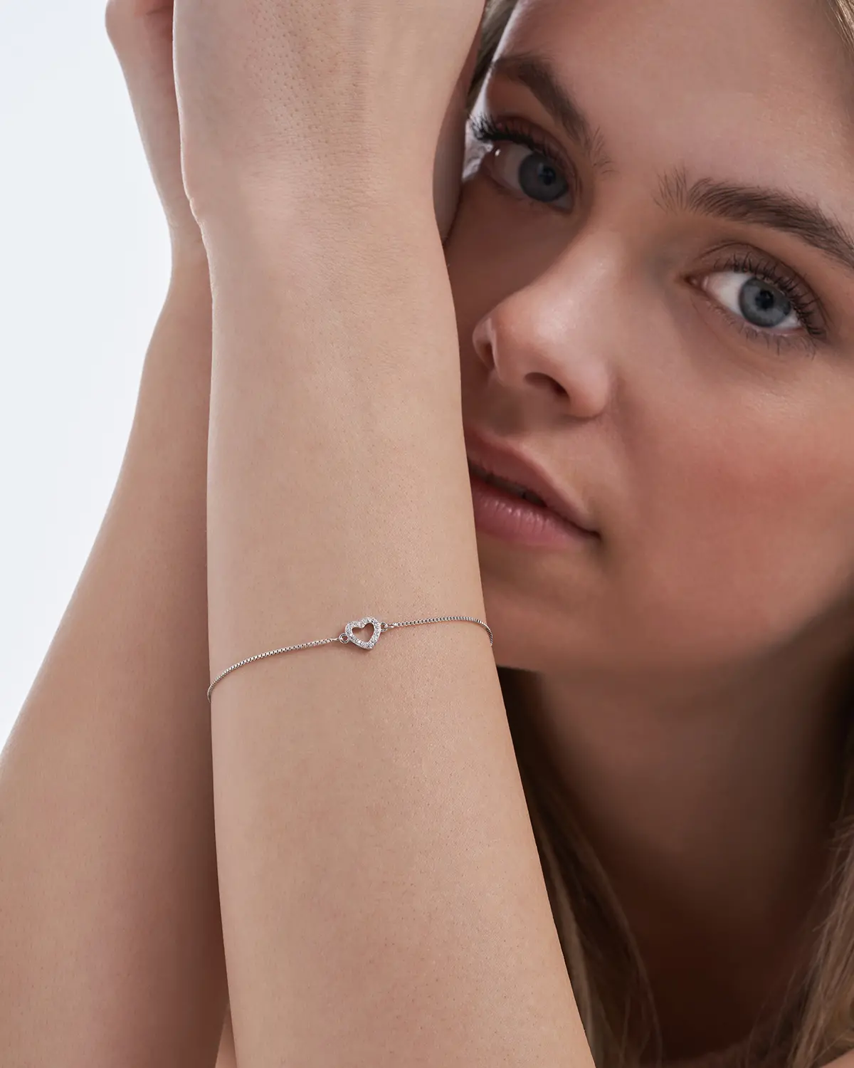 Armband mit Anhänger - One Heart