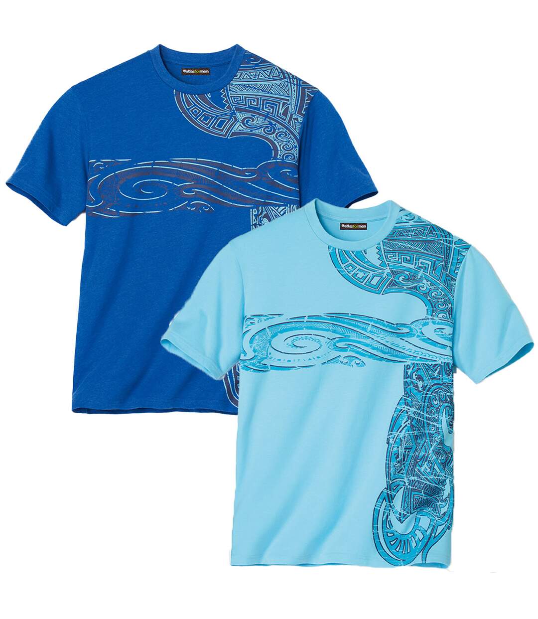 Lot de 2 Tee-Shirts Maori Island