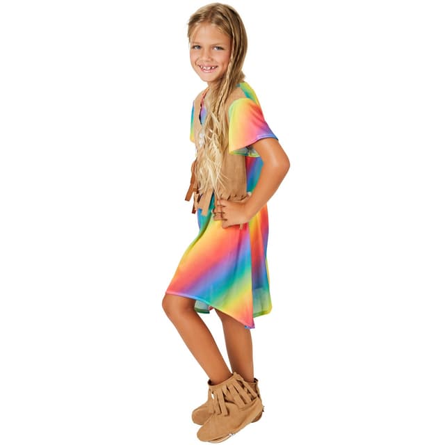 Blomsterbarn børnekostume