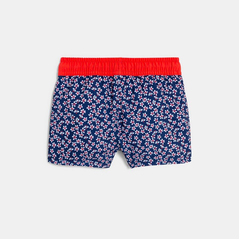 Short de bain anti UV imprimé bleu bébé garçon Bleu