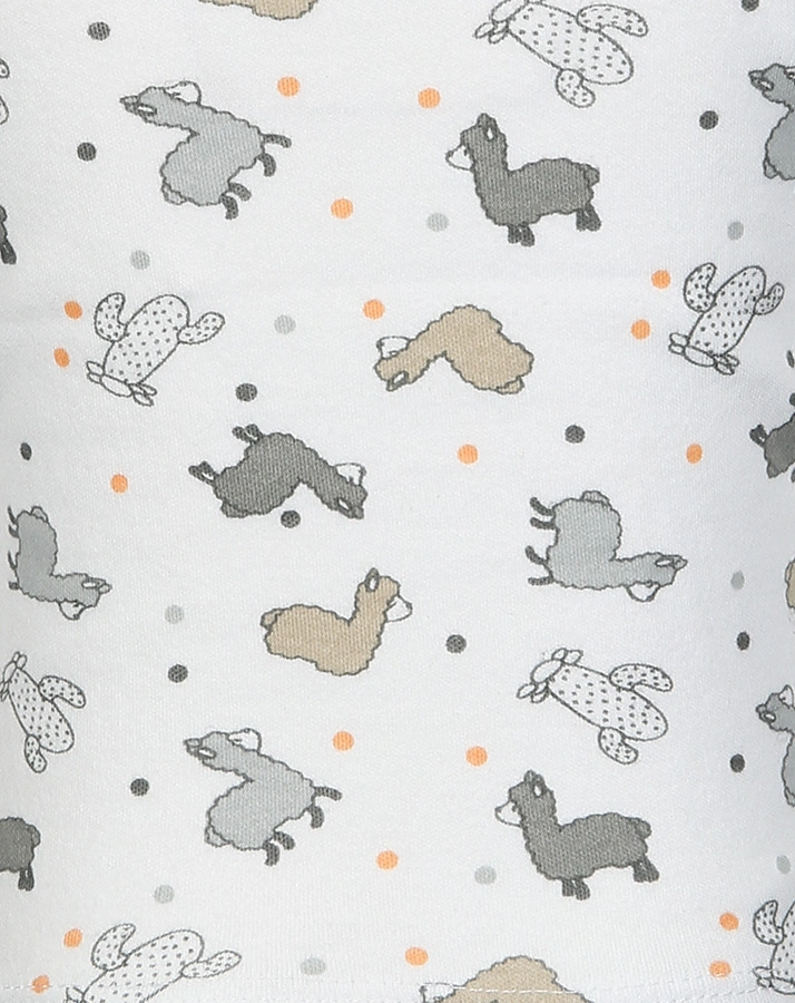 Langarmshirt LAMAS in weiß
