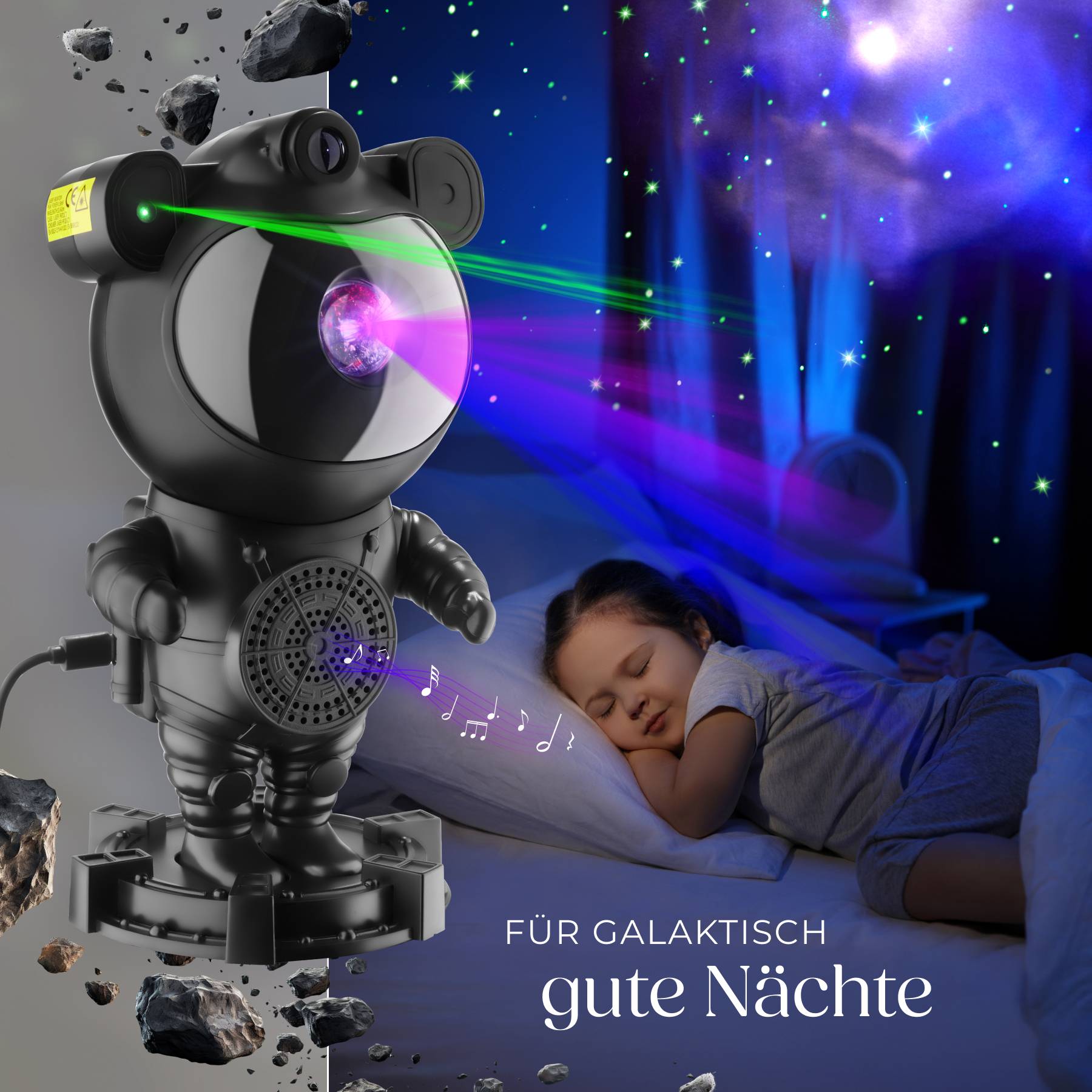 LED-Sternenhimmel-Projektor Astronaut