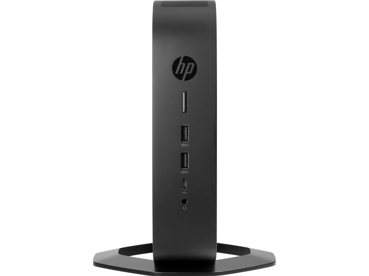 HP t740 - Tynd klient - SFF 1 x Ryzen Embedded V1756B / op til 3.6 GHz - RAM 8 GB - flash 32 GB - Radeon Vega 8 - Gigabit Ethernet - Windows 10 IoT Enterprise for Thin Clients 64-bit - skærm: ingen