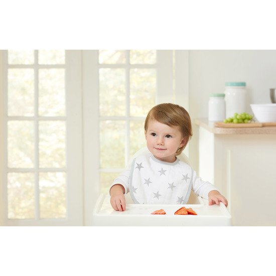 Lot de 3 Bavoirs à boutons-pression   Natural History        de               aden + anais essentials