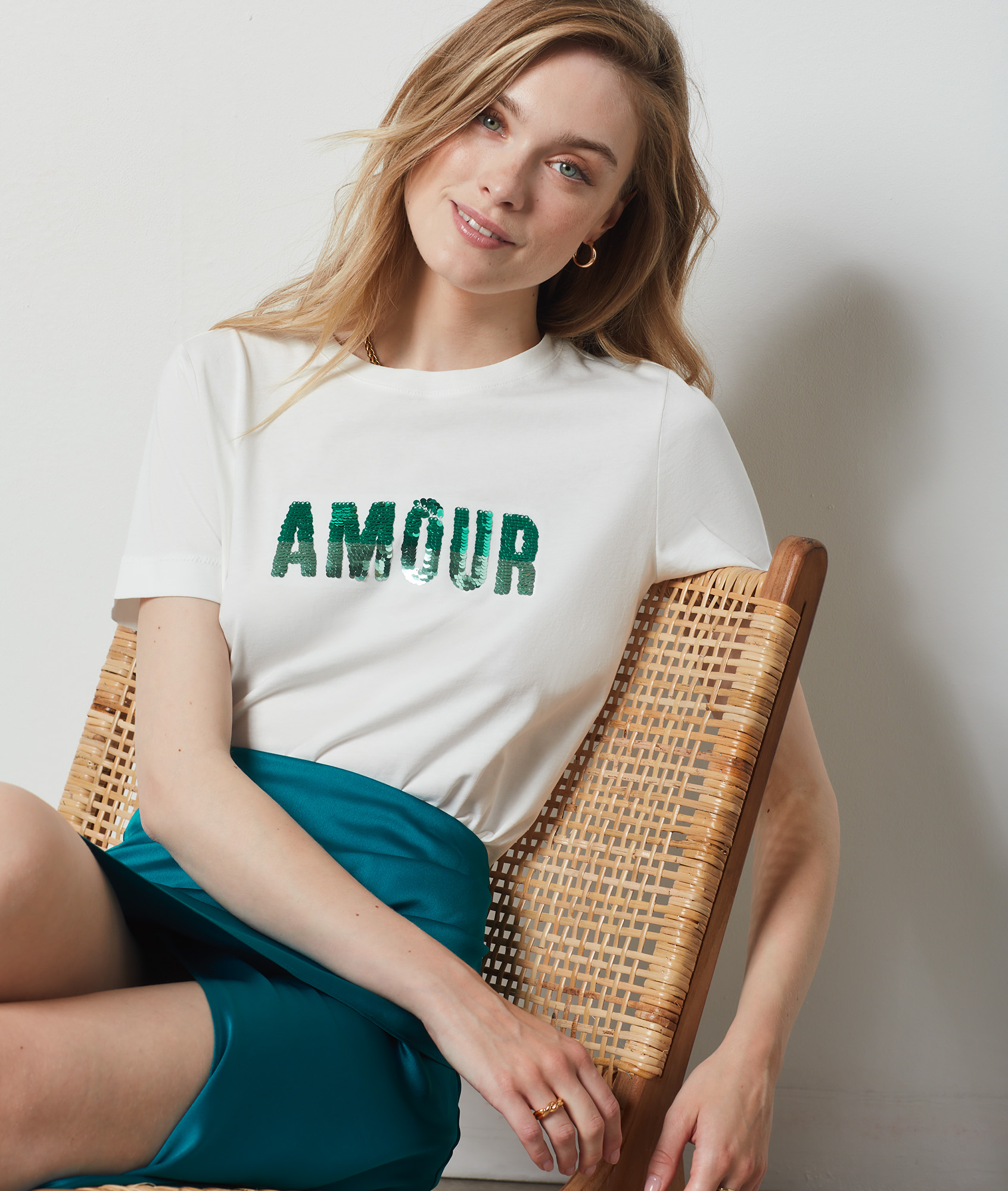 T-shirt manches courtes 100% coton