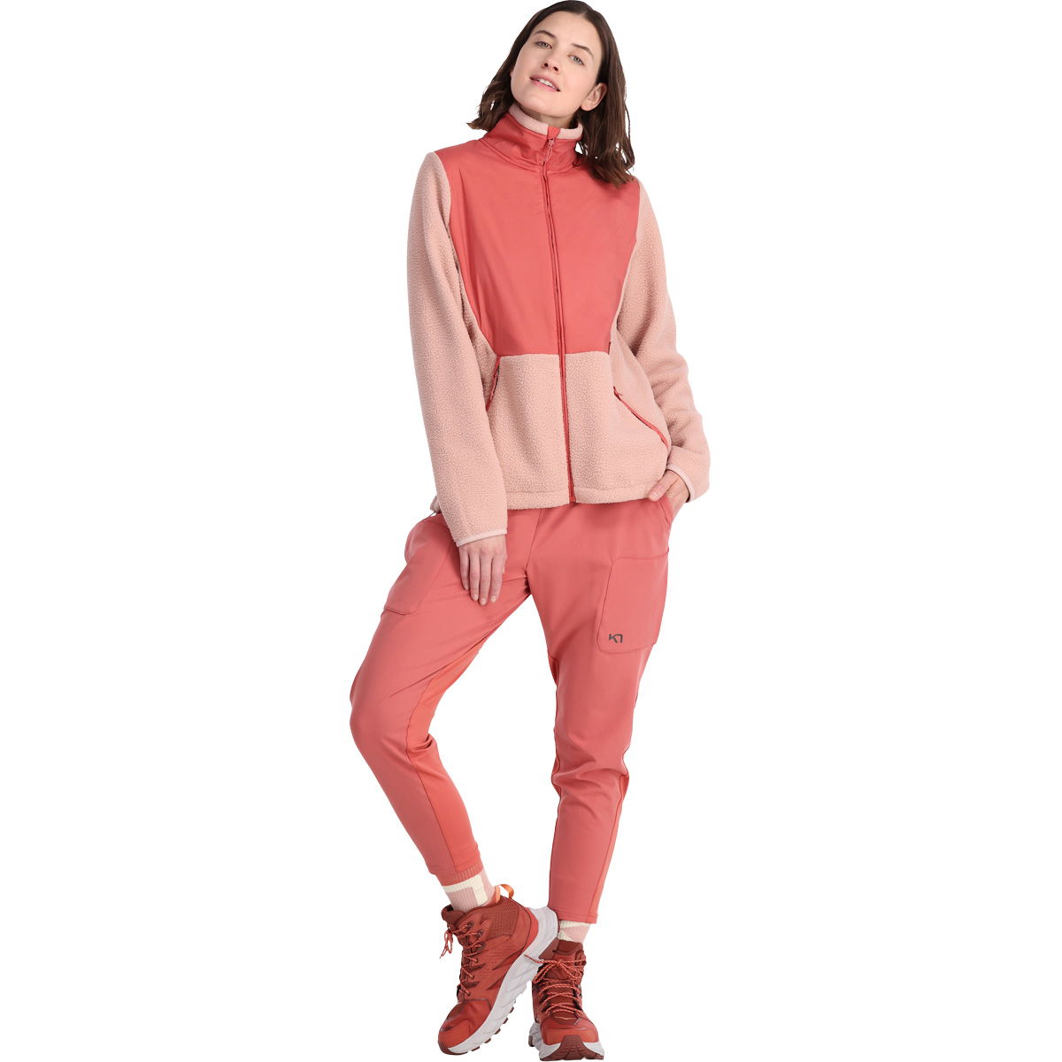 Kari Traa Røthe Windbreaker Fleecetrøje Dame