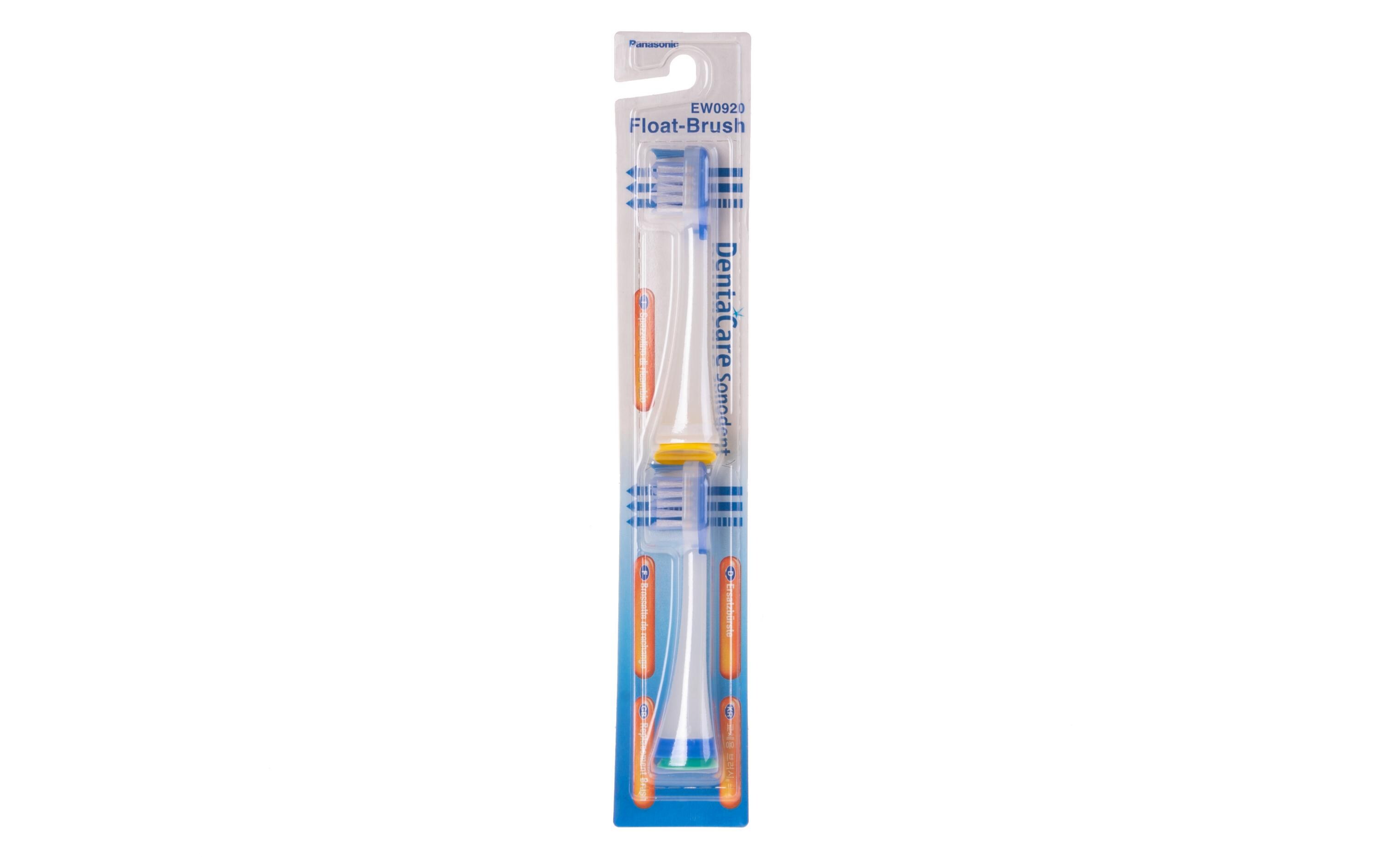 Zahnbürstenkopf EW0920W835 2 StückErsatzbürsten für Panasonic DentaCare Sonodent EW1012, EW1031 und EW1035