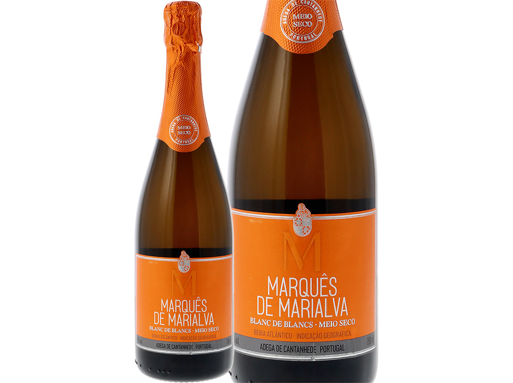 ESPUMANTE MARQUÊS DE MARIALVA BLANC DE BLANCS MEIO SECO 0.75L