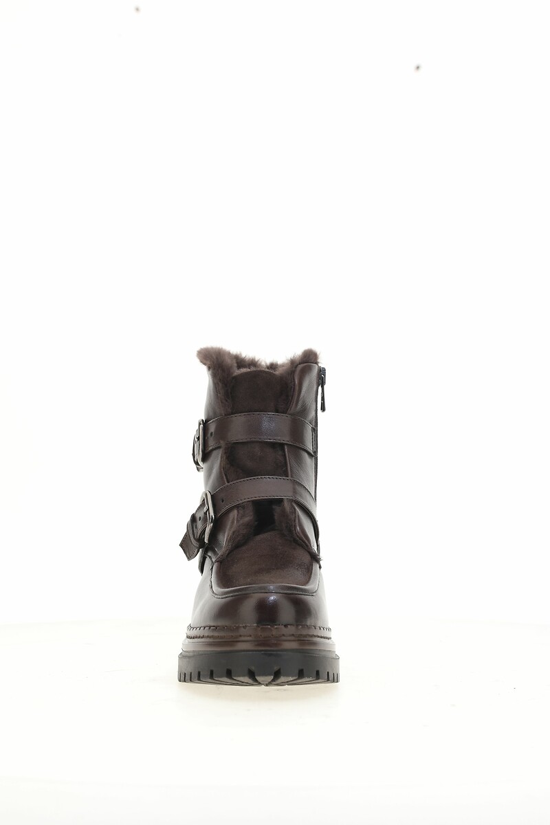 MJUS<br>Botas de couro forradas