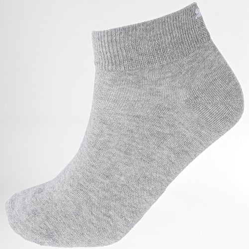 Lot De 3 Paires De Chaussettes Quarter 100000957 Blanc Noir Gris Chiné