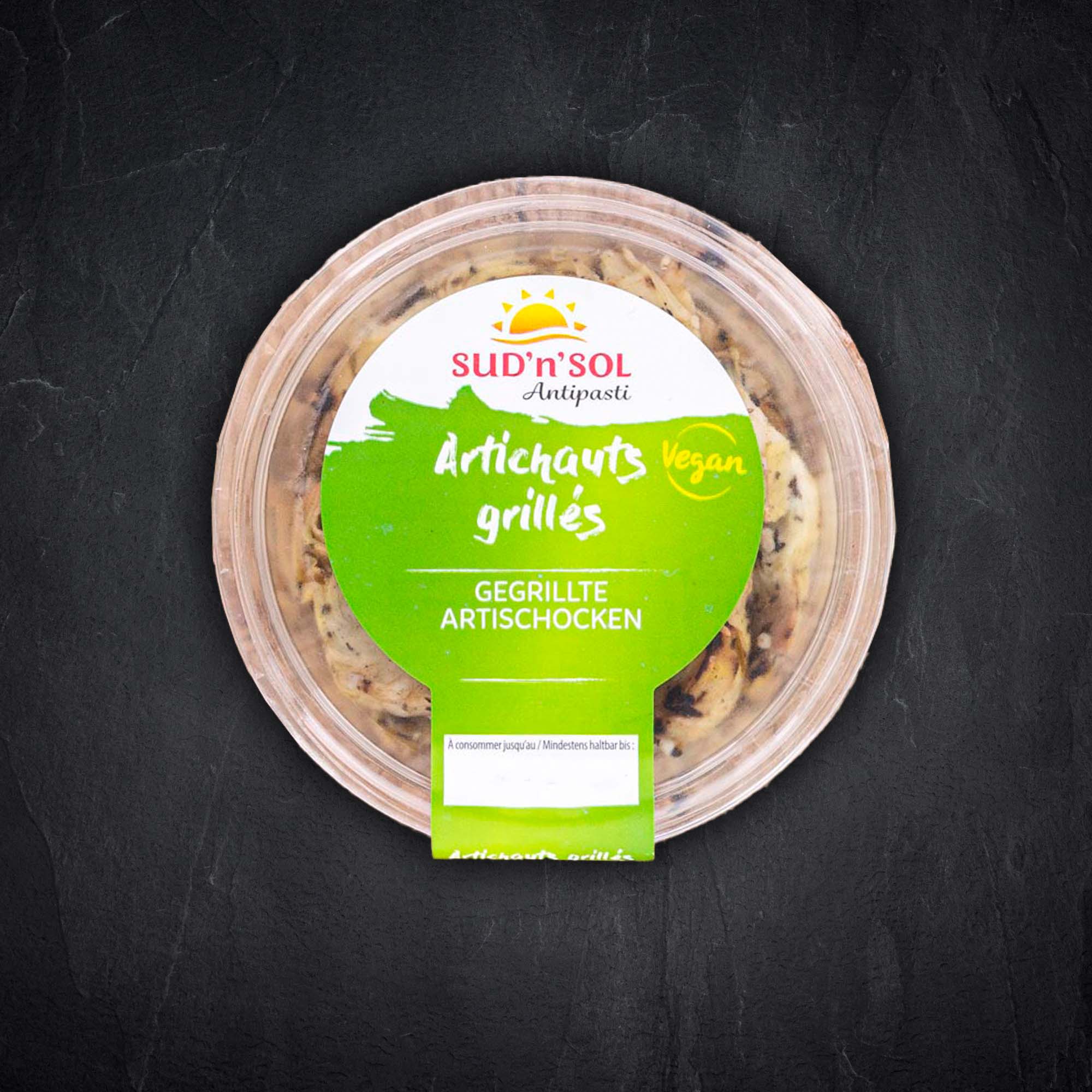 Gegrillte Artischocken mariniert