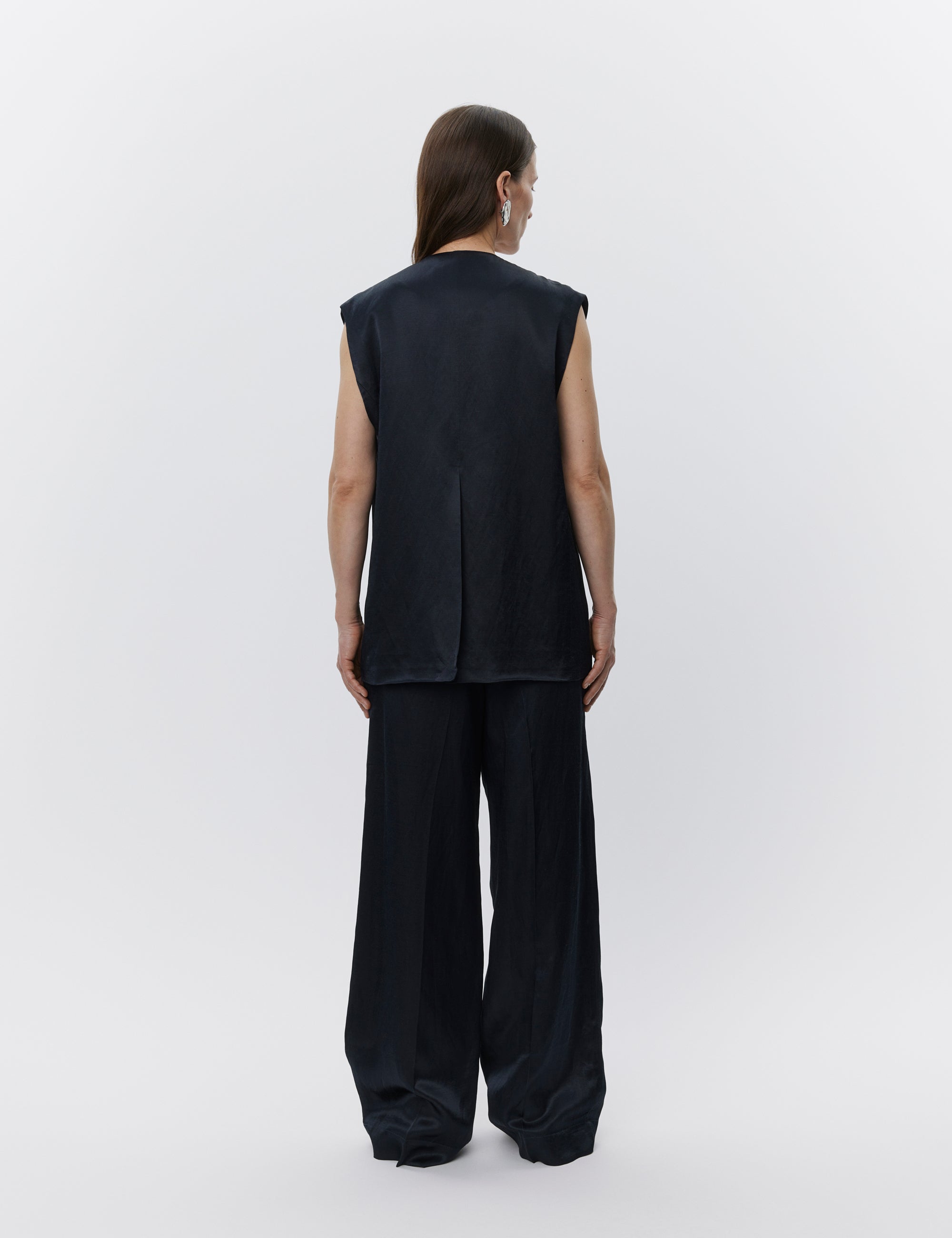 DAY Birger et Mikkelsen  Marlin High Shine vest - sort