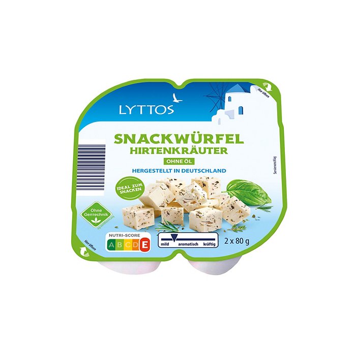 LYTTOS Snack-Würfel 160 g, Kräuter