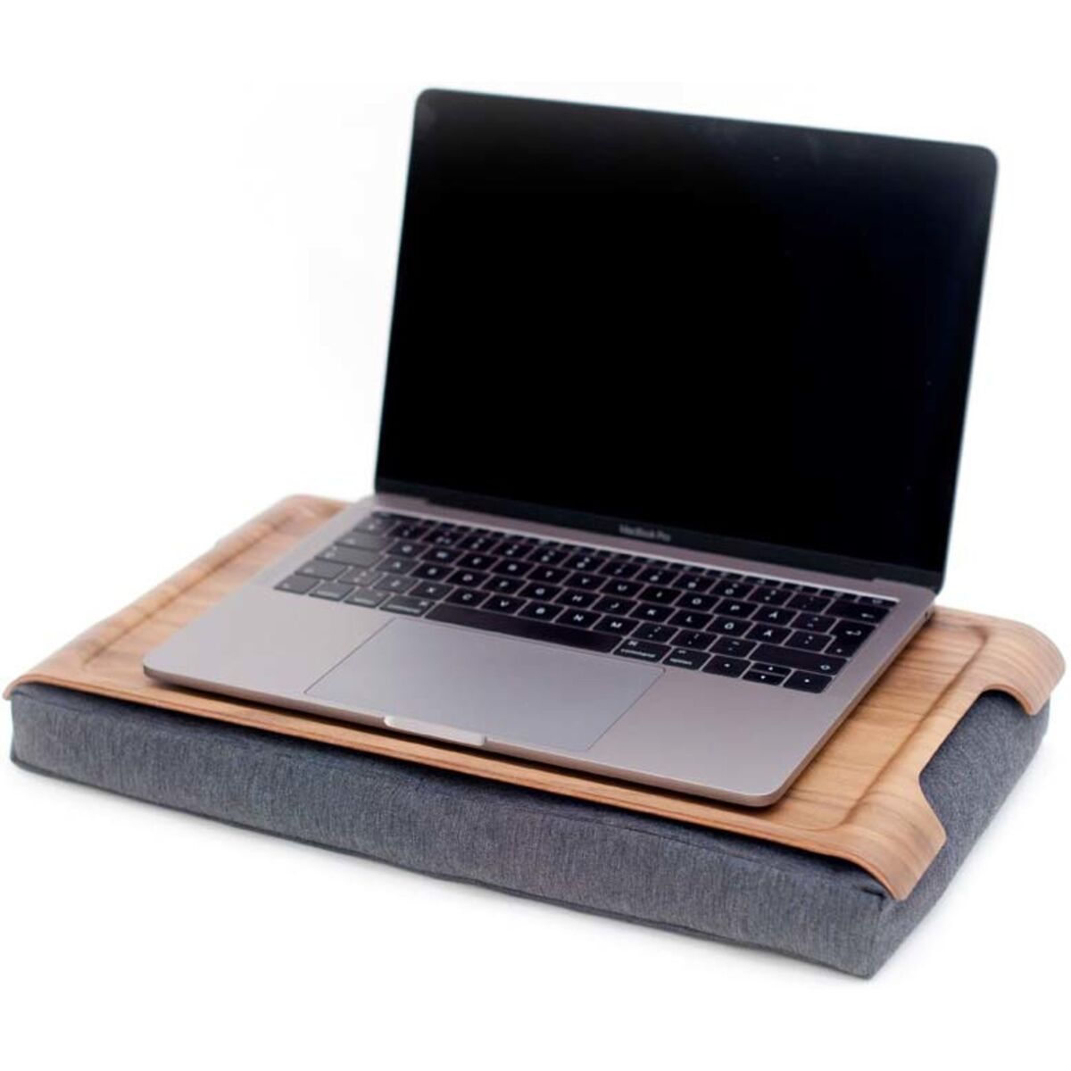 Mini Laptray brett Valnød/Grå