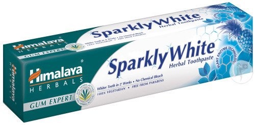 Himalaya Herbals Gum Expert Sparkly White Dentifrice Blancheur Aux Herbes 75ml