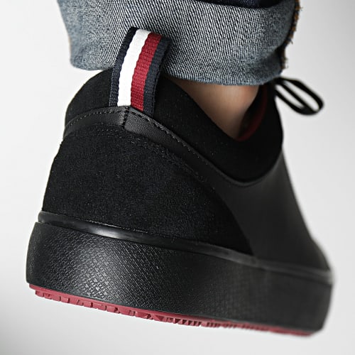 Baskets Vulcan Cleat Low Leather Mix 4884 Black