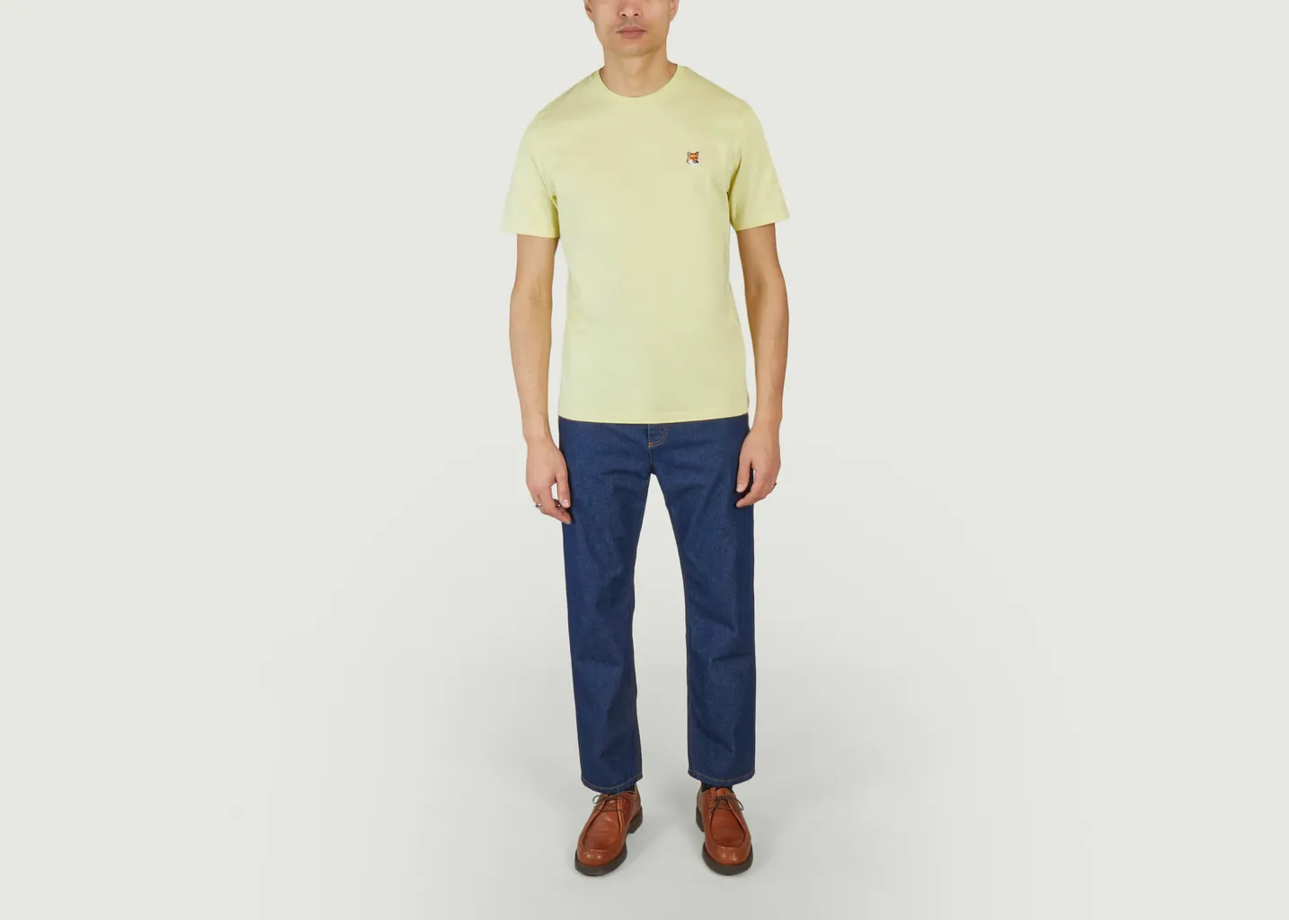 T-shirt Regular Patch Renard Maison Kitsuné