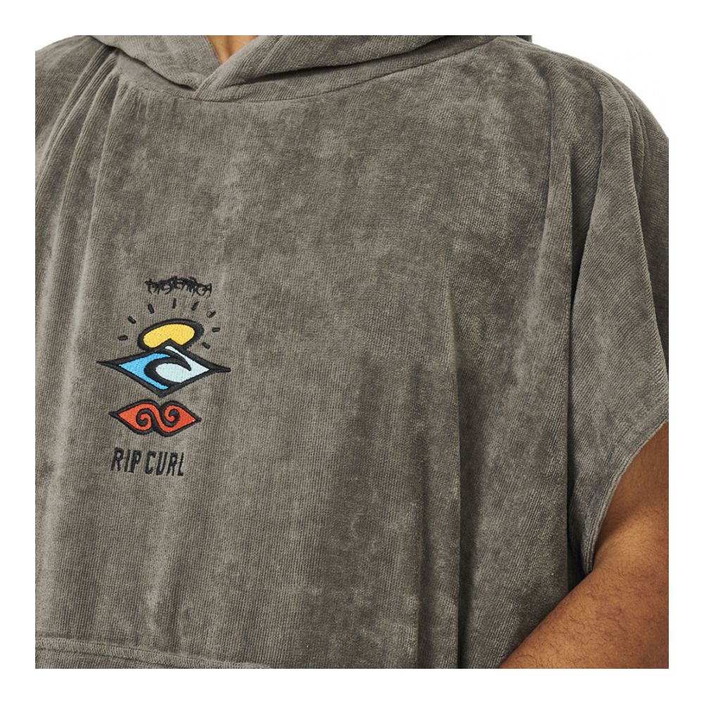 Rip Curl LOGO - Poncho Homme grey