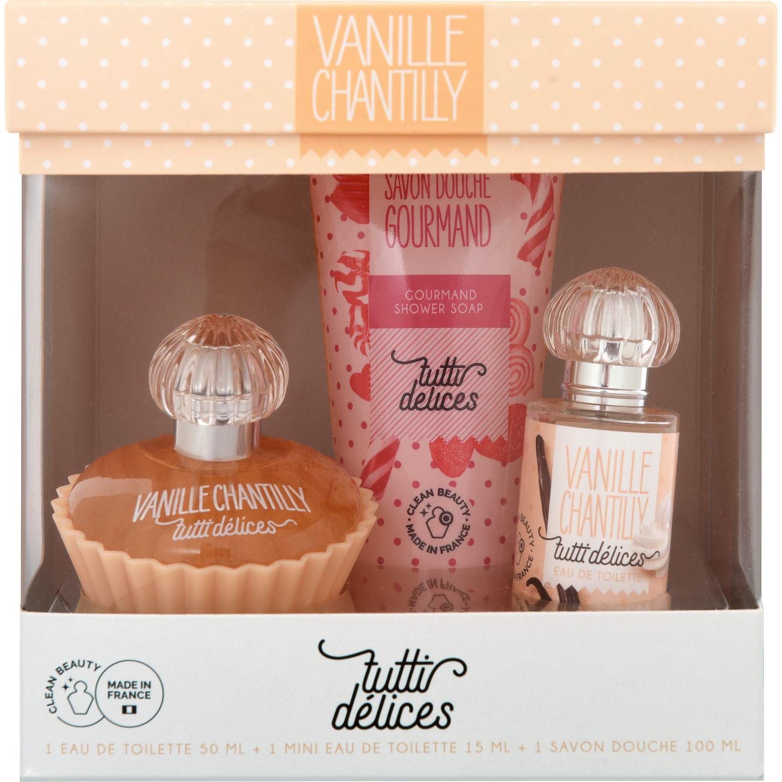 Tutti Vanilly Chantilly EdT50+15+SG100ml