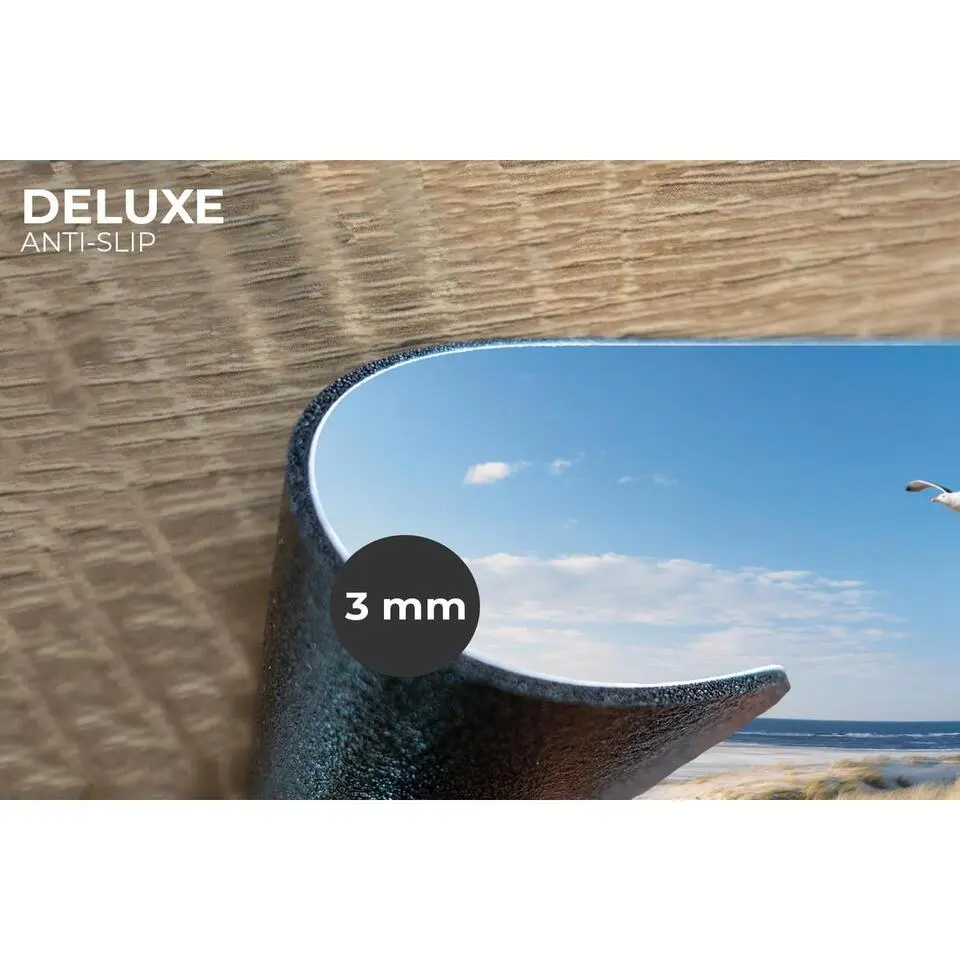 MuchoWow Placemat (6stuks) 45x30cm Duin Meeuw Strand Zee Zon
