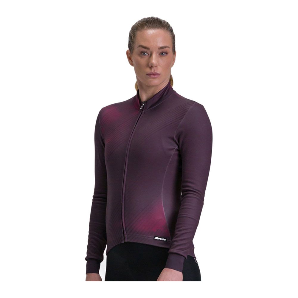 Santini PURE DYE - Maillot Femme burgundy