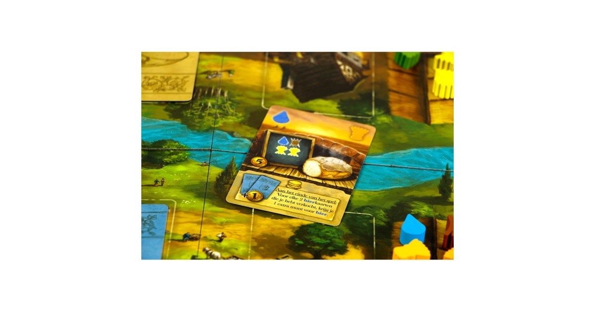 999 GamesBrood & Bier Bordspel  (Nederlands, 2 spelers, 30 - 45 minuten, Vanaf 10 jaar)